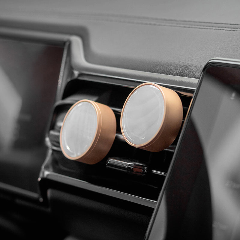 Aroma 360° Car Diffuser - 2 Piece Set 【Special Pearl Edition】 - DailyLab