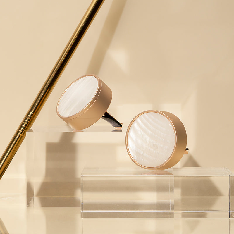 Aroma 360° Car Diffuser - 2 Piece Set 【Special Pearl Edition】 - DailyLab